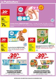 Prix et réduction Culotte dans le prospectus Carrefour en cours Offre Culotte dans le catalogue Carrefour du moment à la page 50