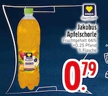 Jakobus Apfelschorle im Angebot bei EDEKA in Passau Jakobus Apfelschorle Angebote von Edeka Herzstücke bei EDEKA Passau für 0,79 €