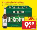 Feinherbes Pilsner bei Netto Marken-Discount im Borkheide Prospekt für 9,99 €