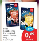Aktuelles Knabbermix Katzensnack Angebot bei budni in Hamburg ab 0,89 €