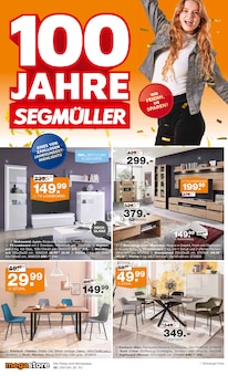 Fernseher im Segmüller Prospekt "Wohnen Spezial" mit 40 Seiten (Wiesbaden)