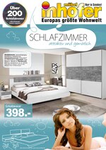 Möbel Inhofer Prospekt "SCHLAFZIMMER attraktiv und gemütlich", 10 Seiten, für Erding, 27.03.2020 - 05.04.2020 Möbel Inhofer Prospekt "SCHLAFZIMMER attraktiv und gemütlich", 10 Seiten, für Erding, 27.03.2020 - 05.04.2020