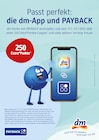 250 Extra°Punkte von Payback bei dm-drogerie markt im Angebot 250 Extra°Punkte von Payback im aktuellen dm-drogerie markt Prospekt