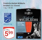 Kodiak Wildlachs Smoked Angebote von Friedrichs bei GLOBUS Kempen für 5,99 €