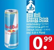 Red Bull Energy Drink bei famila Nordost in Bad Salzuflen Red Bull Energy Drink im Angebot bei famila Nordost Bad Salzuflen für 0,99 €