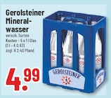 Aktuelles Mineralwasser Angebot bei Trinkgut in Leverkusen ab 4,99 €