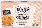 Coquilles Saint-Jacques - U DE NOS RÉGIONS en promo chez Super U Calais à 5,61 €