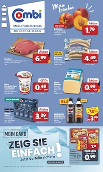 combi Prospekt der Woche "Markt - Angebote" Seite 1, 20.07.2026 bis 25.07.2026 für Beelen Aktueller combi Prospekt "Markt - Angebote" Seite 1 von 43 Seiten für Beelen