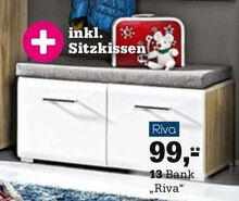 Bank „Riva“ bei Höffner in Berlin Bank „Riva“ im Angebot bei Höffner Berlin für 99,00 €