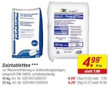 Salztabletten im aktuellen toom Baumarkt Prospekt