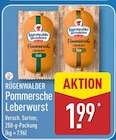 Pommersche Leberwurst von Rügenwalder für 1,99 € bei ALDI Nord im Angebot Pommersche Leberwurst von Rügenwalder im aktuellen ALDI Nord Prospekt