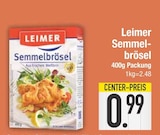 Semmelbrösel im Angebot bei EDEKA in Augsburg Semmelbrösel Angebote von Leimer bei EDEKA Augsburg für 0,99 €