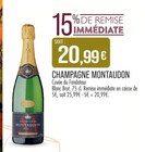 Champagne - Montaudon en promo chez Supermarchés Match Wattrelos à 20,99 €