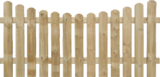 Staketenzaun „Föhr“ Unterbogen bei Bauzentrum Reinholdshain im Dippoldiswalde Prospekt für 33,99 €