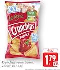 Crunchips Paprika bei E center im Laupheim Prospekt für 1,79 €