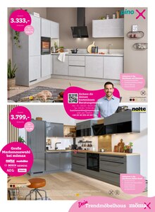Küche im mömax Prospekt "Bei dir liegt Pink Shopping im Trend?" mit 16 Seiten (Augsburg)
