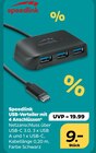 USB-Verteiler mit 4 Anschlüssen von Speedlink im aktuellen Netto mit dem Scottie Prospekt