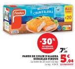 Panes de Colin d'Alaska Surgelés - Findus en promo chez Hyper U Saint-Raphaël à 5,04 €