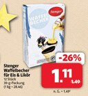 Aktuelle Eis Angebote bei Markant Nordwest in Osnabrück Aktuelles Waffelbecher für Eis & Likör Angebot bei Markant Nordwest in Osnabrück ab 1,11 €