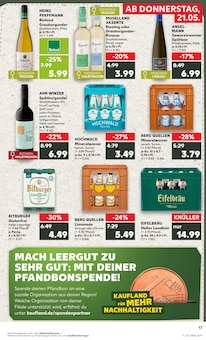 Bitburger im Kaufland Prospekt "Hier bin ich richtig" mit 61 Seiten (Neuwied)
