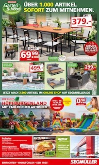 Eis im Segmüller Prospekt "Service & Service geschenkt" mit 8 Seiten (Leverkusen)