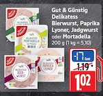 Delikatess Bierwurst bei EDEKA im Prospekt "" für 1,02 €