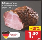 Netto Marken-Discount Bad Füssing - Schweinebraten Angebot im Prospekt Schweinebraten bei Netto Marken-Discount im Bad Füssing Prospekt für 1,49 €