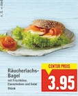 Räucherlachs-Bagel Angebote bei E center Berlin für 3,95 €