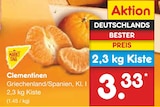 Clementinen Angebote von Markttag bei Netto Marken-Discount Dinslaken für 3,33 €