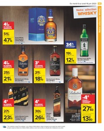 Prix et réduction Whisky dans le prospectus Carrefour en cours Offre Whisky dans le catalogue Carrefour du moment à la page 65