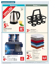 Prix et réduction Verre dans le prospectus Auchan Hypermarché en cours Offre Verre dans le catalogue Auchan Hypermarché du moment à la page 54
