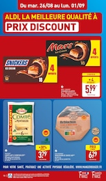 Prix et réduction Glace dans le prospectus Aldi en cours Offre Glace dans le catalogue Aldi du moment à la page 10