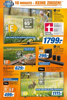 Fernseher im expert Prospekt "Top Angebote" mit 12 Seiten (Goslar)