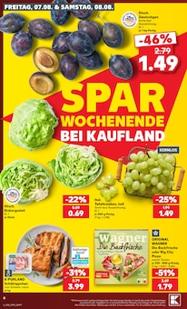 Wagner Angebot im Kaufland Prospekt, gültig von 03.08.2026 bis 05.08.2026 Wagner Angebot im aktuellen Kaufland Prospekt auf Seite 15