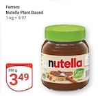 Aktuelle Nutella Angebote bei GLOBUS in Erfurt Aktuelles Nutella Plant Based Angebot bei GLOBUS in Erfurt ab 3,49 €