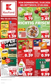 Kaufland Supermarkt Prospekt der aktuellen Woche mit 56 Seiten, gültig von 21.05.2026 bis 27.05.2026, in Neuental und Umgebung Aktueller Kaufland Supermarkt Prospekt in Neuental und Umgebung, "Hier bin ich richtig" mit 56 Seiten, 21.05.2026 - 27.05.2026