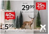 Weihnachtsdekoration von X-MAS im aktuellen XXXLutz Möbelhäuser Prospekt für 5,99 €