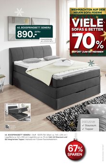 Bett im aktuellen Kabs Prospekt (Leipzig) Bett im Kabs Prospekt "Die groĂźe Weihnachtsspenden-Aktion" mit 46 Seiten (Leipzig)