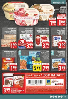 Nutella im aktuellen EDEKA Prospekt (Oberhausen) Nutella im EDEKA Prospekt "Aktuelle Angebote" mit 24 Seiten (Oberhausen)