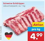Schweine-Schälrippen für 4,99 € bei Netto Marken-Discount im Angebot Schweine-Schälrippen im aktuellen Netto Marken-Discount Prospekt