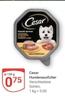 Hundnassfutter von Cesar für 0,75 € bei GLOBUS im Angebot Hundnassfutter von Cesar im aktuellen GLOBUS Prospekt