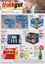 Trinkgut Discounter Prospekt der aktuellen Woche mit 4 Seiten, gültig von 14.09.2026 bis 19.09.2026, in Isen und Umgebung Aktueller Trinkgut Discounter Prospekt in Isen und Umgebung, "Aktuelle Angebote" mit 4 Seiten, 14.09.2026 - 19.09.2026