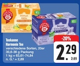 Aktuelles Harmonie Tee Angebot bei E center in Dresden ab 2,29 €