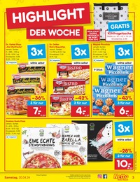 Pizza Angebot im aktuellen Netto Marken-Discount Prospekt auf Seite 3