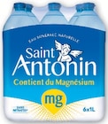 Eau minérale naturelle - SAINT ANTONIN en promo chez U Express Poitiers à 0,87 €