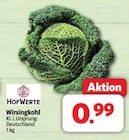 Markant Nordwest Bad Salzuflen - Wirsingkohl Angebot im Prospekt Wirsingkohl bei Markant Nordwest im Bad Salzuflen Prospekt für 0,99 €