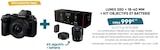 Lumix S5D + 18-40 MM + Kit Objectifs et Batterie - Fnac à Antibes Lumix S5D + 18-40 MM + Kit Objectifs et Batterie en promo chez Fnac Antibes à 999,00 €