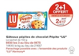 Gâteaux pépites de chocolat Pépito - LU dans le catalogue Monoprix