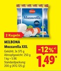 Mozzarella XXL von Milbona im aktuellen Lidl Prospekt