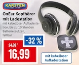 Aktuelle Kopfhörer Angebote bei Kaufhaus Stolz in Kiel Aktuelles OnEar Kopfhörer mit Ladestation Angebot bei Kaufhaus Stolz in Kiel ab 16,99 €